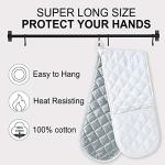 ARCLIBER Extra Long Double Oven Mitt for Cooking