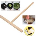 5-Piece Pancake Maker Set with Wooden Spreader