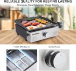 Camplux 17-Inch Stainless Steel Propane Gas Grill