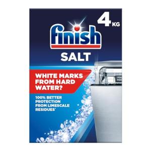 Finish Dishwasher Salt, 4kg for Cleaner Dishes