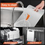 Ston-Dura 304 Stainless Steel Cutting Board - Medium