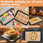 2 Pack Non-Stick Silicone Baking Mats