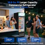 BODEGA Beverage Refrigerator with Soft LED Light
