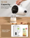 Kuhuz 32oz Automatic Nut Milk Maker Machine
