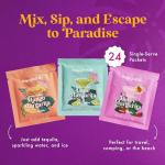 Margarita Bar Set with Flavored Drink Mixes