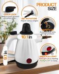 Handheld Steam Cleaner with 9 Accessories for All Surfaces