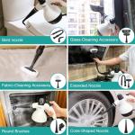 Portable Handheld Steam Cleaner with 10 Accessories