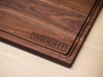 Personalized Monogram Cutting Board - USA Made