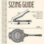 Concord Cast Iron Tortilla Press - 10