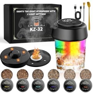 Electric Whiskey Smoker Kit with 6 Wood Chips