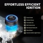 Electric Whiskey Smoker Kit with 6 Wood Chips