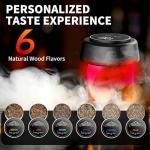 Electric Whiskey Smoker Kit with 6 Wood Chips