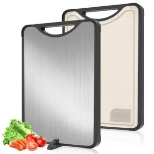 Titanium 2-in-1 Double Sided Cutting Board