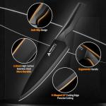 15-Piece German Steel Knife Set with Block