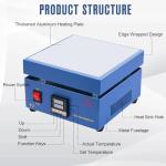 110V 850W Electric Preheat Soldering Hot Plate