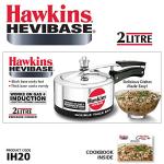 Hawkins 2L Induction Pressure Cooker, Silver