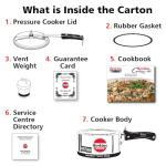 Hawkins 2L Induction Pressure Cooker, Silver