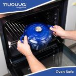 Non-Stick Enamel Cast Iron Dutch Oven – 3.1 Quart