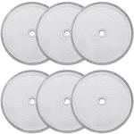 6-Pack Stainless Steel French Press Replacement Filters