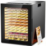 12-Tray Digital Food Dehydrator for Jerky