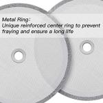 6-Pack Stainless Steel French Press Replacement Filters