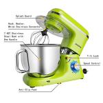 Aucma 7.4QT Electric Stand Mixer in Green