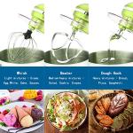 Aucma 7.4QT Electric Stand Mixer in Green