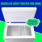 Demuller 4.0 Cu.ft Compact Chest Freezer with Baskets