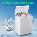 Demuller 4.0 Cu.ft Compact Chest Freezer with Baskets