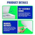 Demuller 4.0 Cu.ft Compact Chest Freezer with Baskets