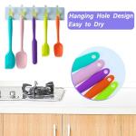 5-Piece Silicone Spatula Set for Cooking and Baking