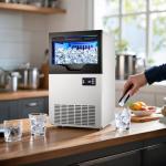 100lbs Under Counter Stainless Steel Ice Maker