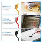 14-Piece Grout Cleaning Brush Set for Deep Cleaning