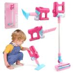 Kids Toy Vacuum Cleaner Set with Sound Effects