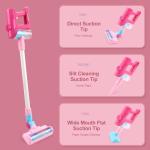 Kids Toy Vacuum Cleaner Set with Sound Effects