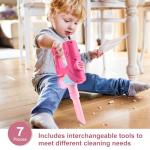 Kids Toy Vacuum Cleaner Set with Sound Effects