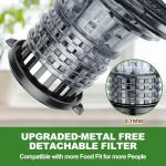 Cold Press Juicer with Large Feed Chute