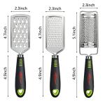 ALLTOP Stainless Steel Handheld Food Grater Set