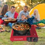 Vivicreate 8500 BTU Portable Butane Stove for Camping