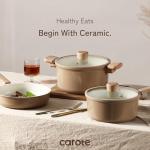 Carote 12-Piece Healthy Non-Stick Cookware Set