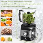 Moss & Stone 3-Cup Mini Food Processor 300 Watts
