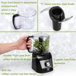 Moss & Stone 3-Cup Mini Food Processor 300 Watts