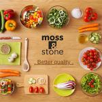 Moss & Stone 3-Cup Mini Food Processor 300 Watts