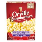 Orville Redenbacher’s Movie Theater Butter Popcorn 6-Pack