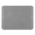 MicoYang Eco-Friendly Silicone Dish Drying Mat, 16"x12