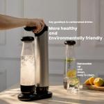 Asfolia Sparkling Water Maker with 2 Bottles