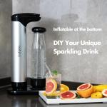 Asfolia Sparkling Water Maker with 2 Bottles