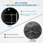 Weili 20-Inch Built-In Beverage Refrigerator with Lock