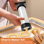 Churro Maker Kit with Discs and Pastry Tools