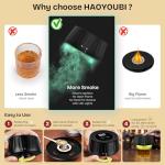 Electric Whiskey Smoker Kit with LED Lights